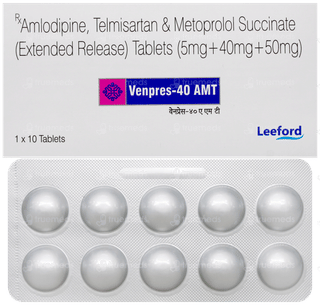 Venpres 40 Amt Tablet 10